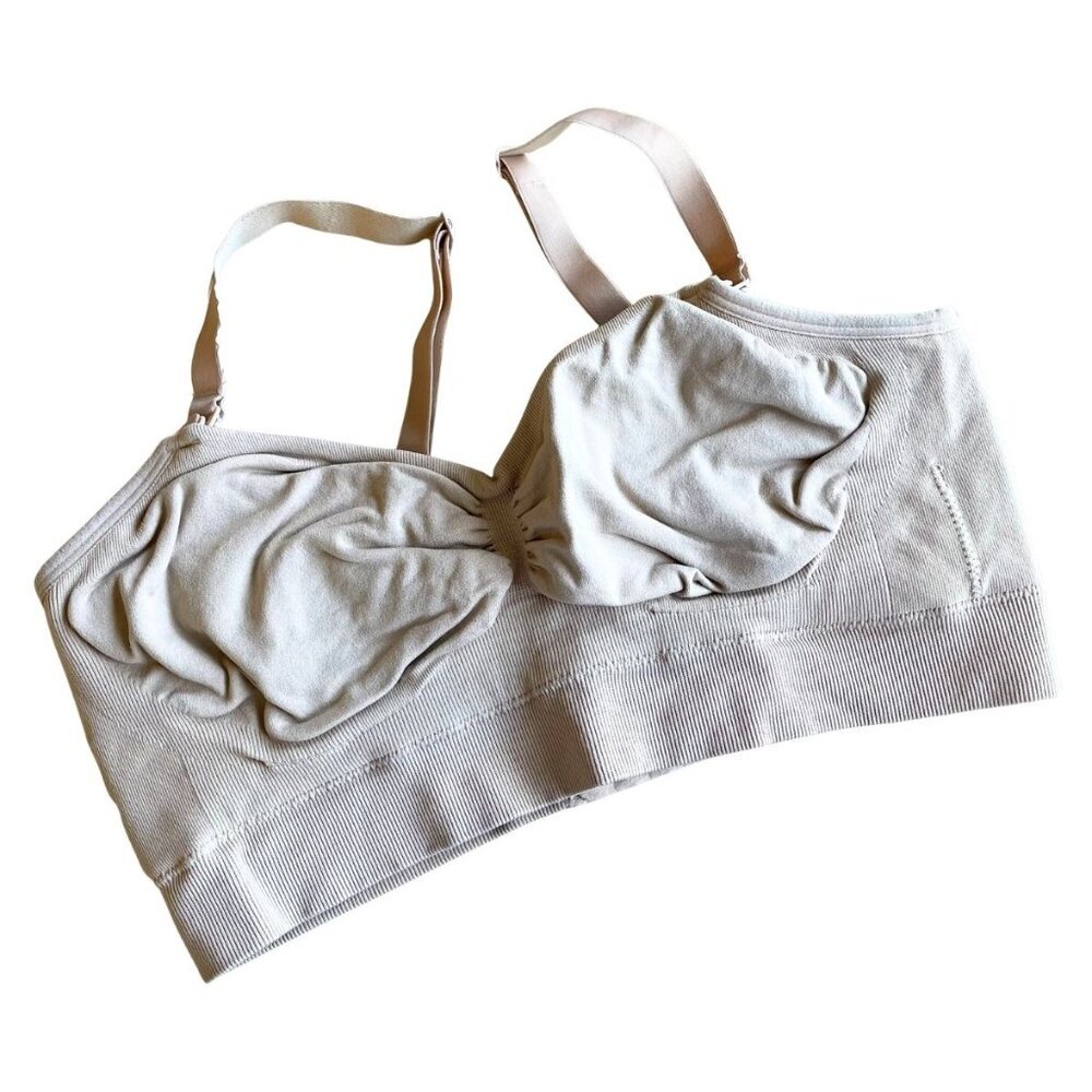 Kindred Bravely Dual Function Pumping & Nursing‎ Bra, Neutral Tan Nude - Sz Med